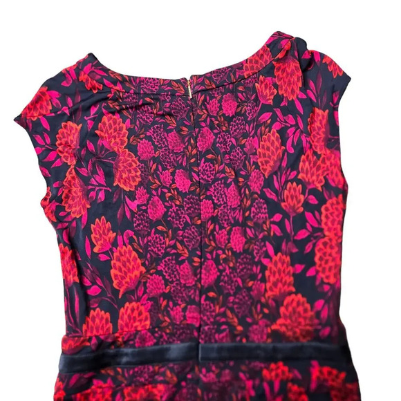 Tory Burch Floral Midi Pleated Dress - Picture 4 of 7